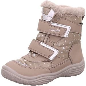 Superfit CRYSTAL warm gevoerde Gore-Tex sneeuwlaarzen voor meisjes, beige 4000, 28 EU