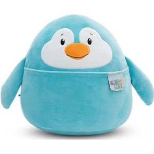 Knuffel Chill-NICI Pinguïn 30cm blauw - Zacht speelgoed gemaakt van pluche, schattig pluchen knuffeldier om mee te knuffelen en te spelen, voor kinderen en volwassenen