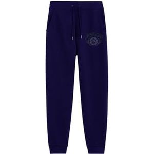 AMERICAN COLLEGE USA Joggingbroek voor jongens en meisjes, uniseks, kinderen, Marineblauw, 10 ans