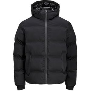 JACK & JONES - JJKAITO - Gewatteerde Jas - Zwart - Warm Gevoerd