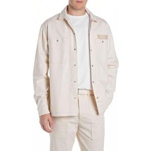 Replay Jeanshemd voor heren, 200 Ecrù, L