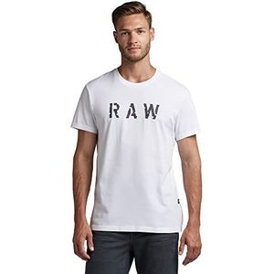 G-STAR RAW Heren Graphic 2 Pack T-shirt, meerdere kleuren (dark black/white 336-8746), XS, meerdere kleuren (Dk Black/White 336-8746), XS