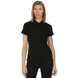 Regatta Klassiek poloshirt voor dames, zwart, 34