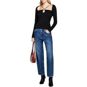 Sisley Damesbroek, Dark Blue Denim 902, 33