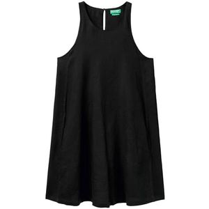 United Colors of Benetton dames jurk, Zwart 100, XL