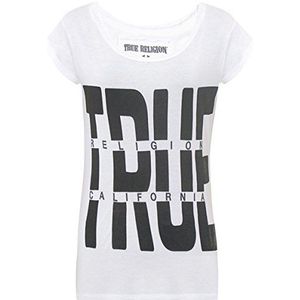 True Religion Dames Boxy Crew True T-shirt