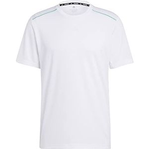 adidas Heren T-shirt (korte mouw) Wo Base Logo T, Wit/Transparant, IB7904, L