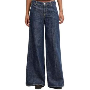 Jack & Jones - Palma Karla - Wijde Jeans - Hoog - Spoelwas