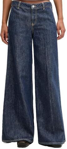 Jack & Jones - Palma Karla - Wijde Jeans - Hoog - Spoelwas