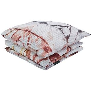 Heckett Lane Azibo Duvet Cover, 100% Cotton Satin, Beige, 155 x 220 Cm, 1.0 Pieces