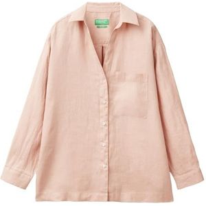 United Colors of Benetton Overhemden, Donker poeder, 04 W, S