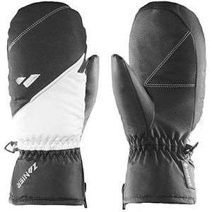 Zanier Unisex Jeugd 12108-2010-4,5 handschoenen, zwart, wit, 4,5