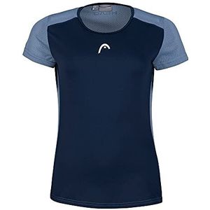 HEAD Sammy T-shirt voor dames, Donkerblauw/Infinity, XXL