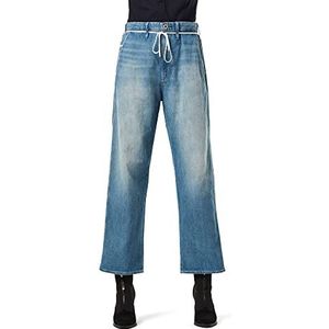 G-STAR RAW Dames Jeans Lintell High Dad Wmn, Antic Faded Marine Blue 9657-b460, 24W x 30L