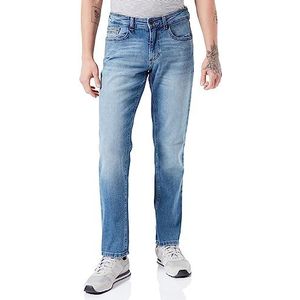 camel active Heren 488885/7D37 Jeans, Oceaan Blauw, 40W / 34L