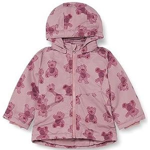 NAME IT Baby-meisjes NBFMAXI Jacket Teddy Jacket, Wistful Mauve, 74, Wistful Mauve, 74 cm