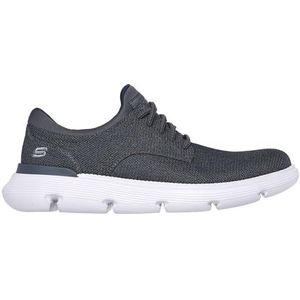 Skechers Garza Reardon Casual schoenen voor heren, Charcoal Mesh, 40 EU, Houtskool Mesh, 41 EU