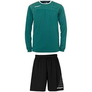 uhlsport 100316207 100316201 trainingspak voor dames, meerkleurig (lagune/wit), XXS/XS,veelkleurig (goud/wit)