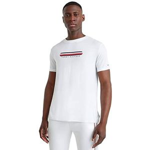 Tommy Hilfiger Dames Cn Ss Tee S/S T-shirts, wit, M