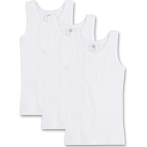 Sanetta Meisjesjurk 303600 onderhemd, wit (wit 10), 176