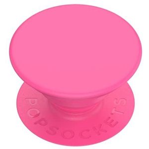 PopSockets PopGrip - Uittrekbare Greep en Standaard voor Smartphones en Tablets met een Verwisselbare PopTop - Neon Pink