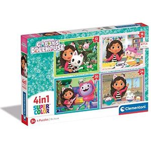 Gabby's Dollhouse Puzzel (12-24 Stukjes)