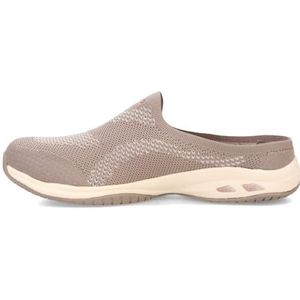 Skechers Dames woon-werkverkeer tijd in Knit om klomp te winnen, Taupe, 41 EU