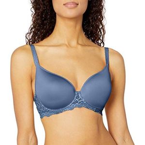 Simone Perele Women's Caresse 3D Plunge Bra,French Blue,32E