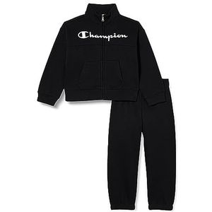 Champion Legacy Back to School Sweatsuits G-Graphic Shop Ultralight Powerblend Fleece Hooded Sportpak voor meisjes en meisjes, Zwart, 5-6 Jaar