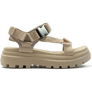 Palladium Pallacruise Strap, damessneakers, Beige, 40 EU