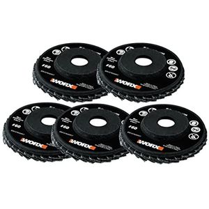 WORX Maker X WA7259 Haakse Slijper Flap Wiel Sander Set
