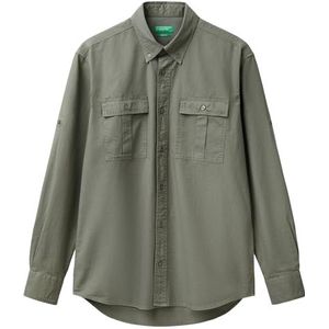 United Colors of Benetton Overhem, Groen, XL