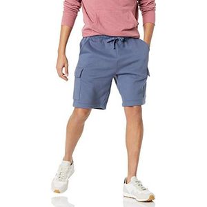 Amazon Essentials Heren Fleece Cargo Short, Indigo, X-Large