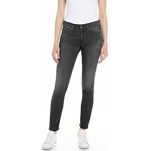 Replay Skinny fit Jeans New Luz Hyperflex Original Collection voor dames, 097, donkergrijs, 31W x 28L