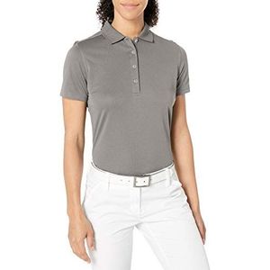 Callaway Women's Golf Short Sleeve Core Performance Polo Shirt, Smoked Pearl, X-Large
