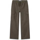 Name It - Nkmryan Twill Cargo Pant - Dusty Olive - Cargobroek