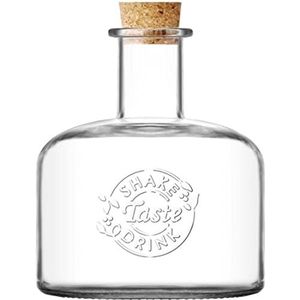 GURALLAR ARTCRAFT 42858 glazen fles, 1 l, met deksel, meerkleurig