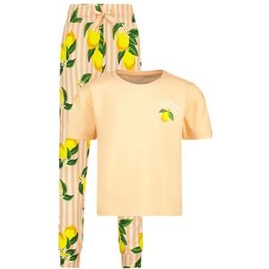 Vingino Weilla Pajama Set voor meisjes, Sunset Coral, 152 cm