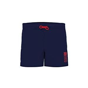 ECOALF, Dolphinalf Zwemshort voor jongens van gerecycled nylon, korte zwembroek, Donkerblauw, 14 Jaren