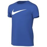 Nike - Dry Park 20 - T-Shirt - Blauw Wit - 75% Polyester 13% Katoen 12% Rayon