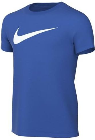 Nike - Dry Park 20 - T-Shirt - Blauw Wit - 75% Polyester 13% Katoen 12% Rayon