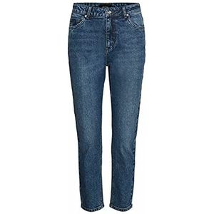 VERO MODA Dames Jeans, donkerblauw (dark blue denim), 25W x 32L