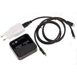KALEA-INFORMATIQUE USB-dockingstation voor 2 SATA M2 NGFF SSD's. 5GB USB3-koppeling. Dock met CLONAGE-functie