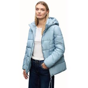 STREET ONE - Gewatteerde Jas - Sterling Blue - Met Capuchon - 2 Ritszakken
