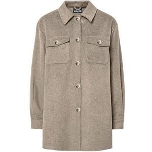 Pcsaga - Overshirt - Shacket - Herfst - Knoopsluiting - Gespreide Kraag