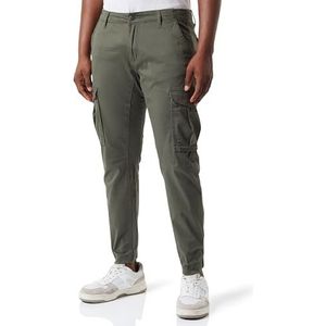 Q/S By S.Oliver Slim Fit Cargo Broek Donkergroen