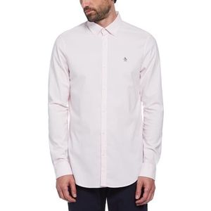 Original Penguin - Heren overhemd, LS Oxford STRTCH NO Fit Shirt, Parfait Roze, XL, Parfait Roze, XL