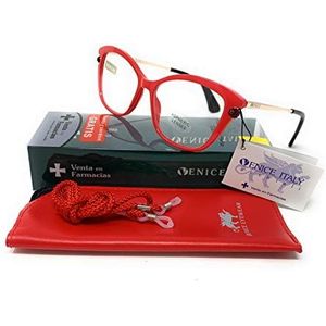 nieuw model Nieuwste mode Leesbril voor Vrouwen Presbyte bril +1.0 tot +3,5 Groot Designer Style ""Pearl"" (Rood, 3.50)