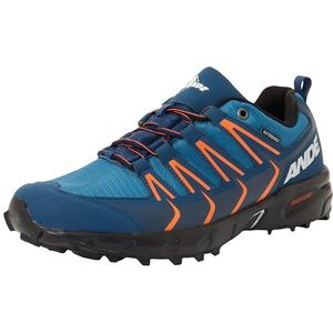 ANDE New Tour Evo WP Trekkingschoenen voor volwassenen, uniseks, volwassenen, blauw/oranje, 40 EU, blauw/oranje, 40 EU