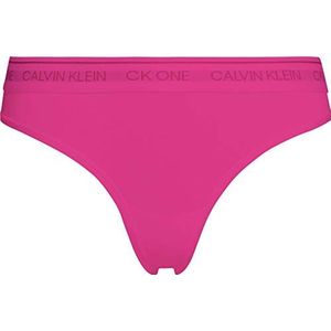 Calvin Klein Dames String (Gemiddeld) Slipje, Party Roze, S